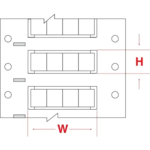 BRADY HX-1000-2-WT-4 Wire Marker Wire Sleeve PermaSleeve(R) | AH2TMM 30DH59