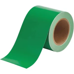 BRADY 36290 Banding Tape Green 4 Inch Width 90 Feet Length | AE8YVZ 6GP12