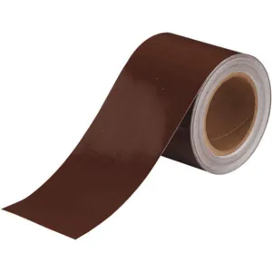 BRADY 36315 Banding Tape Brown 4 Inch Width 90 Feet Length | AE8YWJ 6GP27