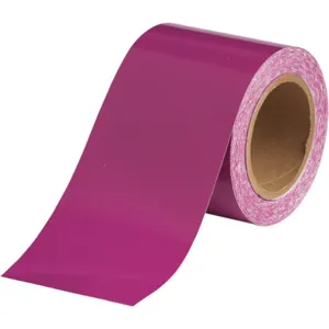 BRADY 36318 Banding Tape Purple 4 Inch Width | AE3ZDV 5GXF1