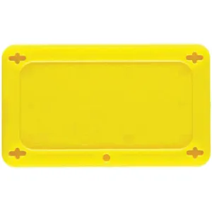 BRADY 41922 Blank Tag 1-1/2 x 3 Inch Yellow Plastic | AB2RXD 1NK35