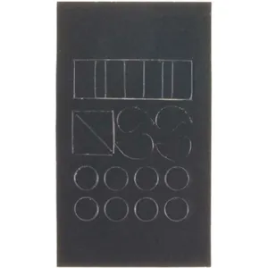 BRADY 5010-PUN Quik Align Kit Punctuation Black - Pack Of 10 | AA6RCV 14R068