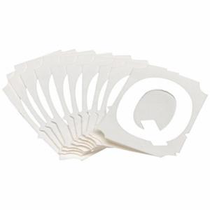 BRADY 5080P-Q Numbers And Letters Labels, 2 Inch Character Height, Non-Reflective, Gothic, White, 10 PK | CT3HAK 800P69