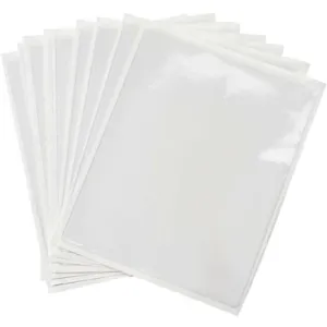 BRADY 50961 Adhesive Backed Envelope 11.5 x 9 Inch Clear - Pack Of 10 | AA7HJC 15Y767