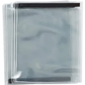 BRADY 50962 Magnetic Backed Envelope 11.5 x 9 Inch Clear - Pack Of 10 | AA7HJD 15Y768