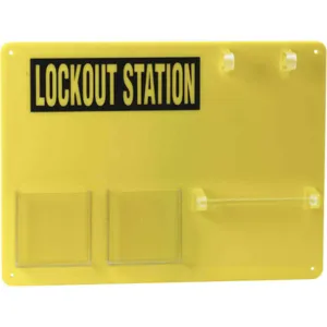 BRADY 50989 Lockout Board Unfilled Yellow | AE6JCU 5TA73