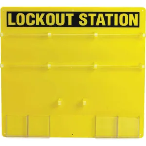 BRADY 50992 Lockout Station Unfilled 21-1/2 Inch Height | AE6JCX 5TA76