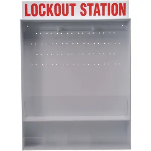 BRADY 50993 Lockout Station Unfilled 30 Inch Height | AA9VBN 1FYT9