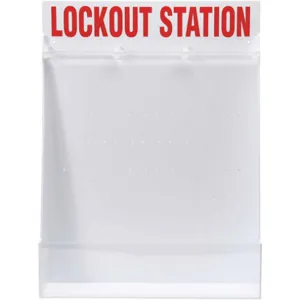 BRADY 50994 Lockout Station Unfilled 19-1/2 Inch Width | AA7HAU 15Y595