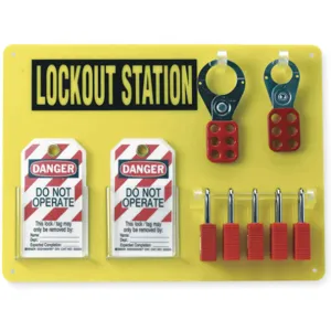 BRADY 51181 Lockout Station Filled 19 Components | AE6JCZ 5TA78