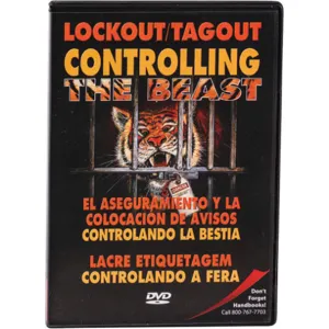 BRADY 51794 Dvd Lockout Training Osha Compliance | AC3RWB 2VU47