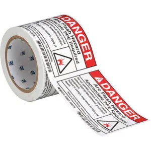 BRADY 52023 Arc Flash Protection Label - Pack Of 100 | AC3ZJT 2XU75