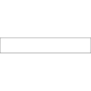 BRADY 56961 Identification Label 1 Inch H Blank | AD4CZF 41F288