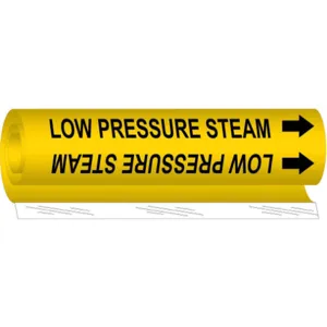 BRADY 5720-II Pipe Marker Low Pressure Steam 2-1/2 To 7-7/8 | AE9WUG 6N447