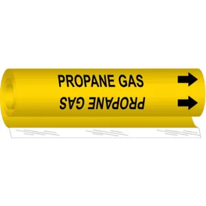 BRADY 5748-I Pipe Marker Propane Gas | AF8BUW 24VD97