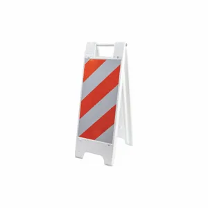 BRADY 57630 Barricade, 36 Inch Overall Height, 13 Inch x 36 in, Not Retroreflective, Non-Reflective | CP2AWZ 35XM31