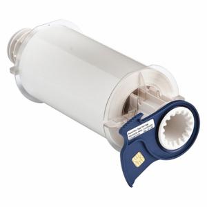 BRADY 59530 Continuous Label Roll, 6 Inch X 50 Ft, Vinyl, Clear, Outdoor | CP2LME 14A589