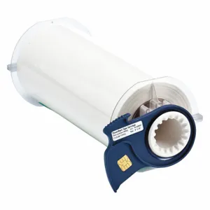 BRADY 59531 Continuous Label Roll, 8 Inch X 50 Ft, Vinyl, Clear, Outdoor | CP2JQT 14A590