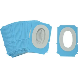 BRADY 6003-O Letter Label O Photoluminescent Polyester Tape PK25 | AH2LZX 29TR66