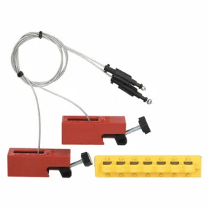 BRADY 65899 Circuit Breaker Locking Cable Kit, Clamp-On | CP2BLZ 3CE48