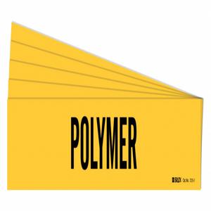 BRADY 7215-1-PK Rohrmarkierer, Legende: Polymer, Iiar-Systemabkürzung nicht anwendbar | CH6LPK 781Y62