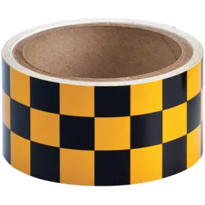 BRADY 76321 Reflective Marking Tape 15 Feet Length Vinyl | AG9KTH 20TD70