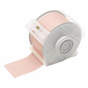 BRADY 76599 Continuous Label Roll, 2 1/4 Inch X 100 Ft, Polyester, Pink, Outdoor | CP2JFH 3ME44