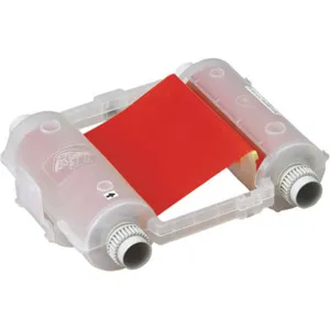 BRADY 76743 Ribbon Cartridge Red 4 Inch Width 200 Feet Length | AD2CMP 3MU44