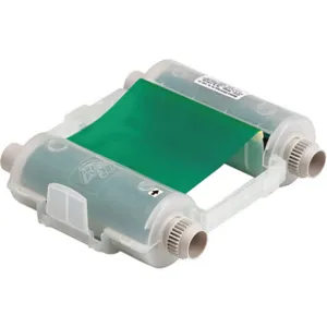 BRADY 76747 Ribbon Cartridge Green 4 Inch Width 200 Feet Length | AD2CMR 3MU46