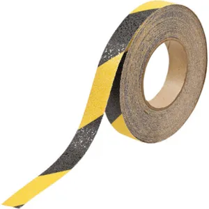 BRADY 78146 Antislip Tape Black/yellow Stripes 1 Inch x 60 Feet | AD3GYQ 3ZG31