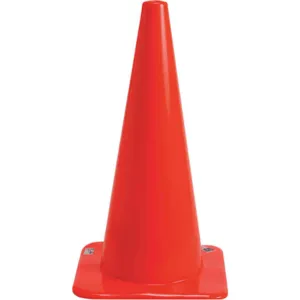 BRADY 80112 Traffic Cone Vinyl 28 Inch Height Orange | AH6DEK 35XF97