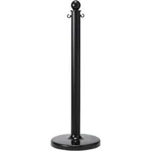 BRADY 80937 Barrier Post 40 Inch Height Black Polyethylene | AG9KZM 20TL20