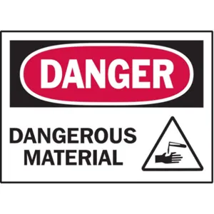 BRADY 86124 Warning Label 5 Inch Width 3-1/2 Inch H - Pack Of 5 | AD3DMZ 3YGT7