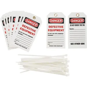 BRADY 87004 Danger Tag 5-3/4 x 3 Inch Iso 9001 - Pack Of 25 | AE2THH 4ZH29