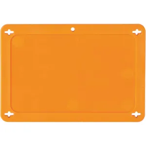 BRADY 87695 Blank Tag 2-1/2 x 4 Inch Orange Plastic | AE3QDG 5EPC5