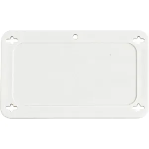 BRADY 87696 Blank Tag 1-1/2 x 3 Inch White Plastic | AE3QDE 5EPC2