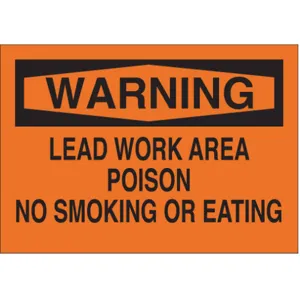 BRADY 87767 Safety Sign Label 3-1/2 Inch H 5 Inch Width | AB3TJJ 1VC64