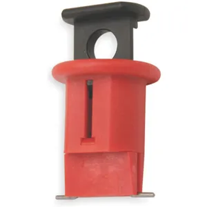 BRADY 90850 Breaker Lockout Mini Pin Wide Pushbutton | AC3RVW 2VU35