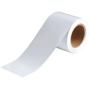 BRADY 91433 Banding Tape White 4 Inch Width | AE9TGA 6M877