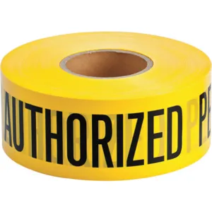 BRADY 91462 Barricade Tape Polyethylene 1000 Feet | AG9KYZ 20TK96