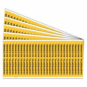 BRADY 91944-PK Rohrmarkierer, Legende: Isopropylalkohol | CH6NEN 783A68