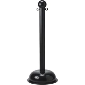 BRADY 92116 Sign Post 16 Inch Width Plastic Black | AD2DRU 3NKF1