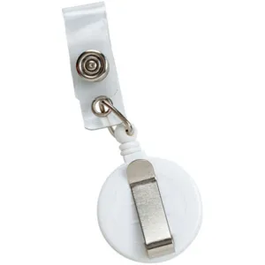 BRADY 95073 White Badge Holder | AA7GVP 15Y470