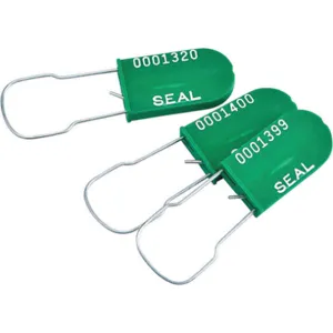 BRADY 95171 Padlock Seal Polypropylene Pk 100 | AF7AVG 20TL28