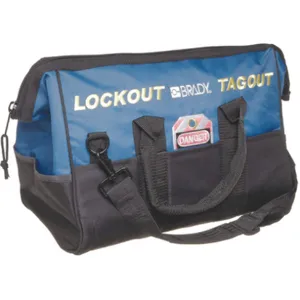 BRADY 99162 Lockout Bag Unfilled Blue | AC3RVZ 2VU43