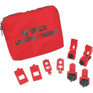 BRADY 99300 Portable Lockout Kit Filled Electrical 9 | AA7GYJ 15Y536