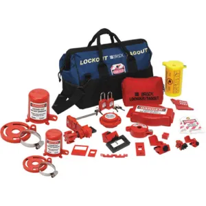 BRADY 99691 Portable Lockout Kit Electrical/valve 17 | AE6JGK 5TB11