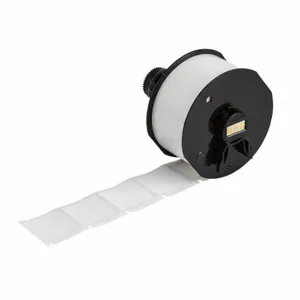 BRADY A62-7-499 Precut Label Roll, 3/4 x 1/2 Inch Size, Autoclavable Cryogenic Nylon Cloth, White | CV4PWF 61DT14