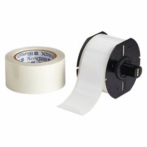 BRADY B30C-2250-483WT-KT Continuous Label Roll, 2 1/4 Inch X 100 Ft, Polyester With Rubber Adhesive, White, 6Xgz4 | CP2JEV 40AW44