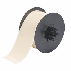 BRADY B30C-2250-569-TN Continuous Label Roll, 2 1/4 Inch X 100 Ft, Low Halide Polyester, Tan, Outdoor | CP2JEF 6UND6